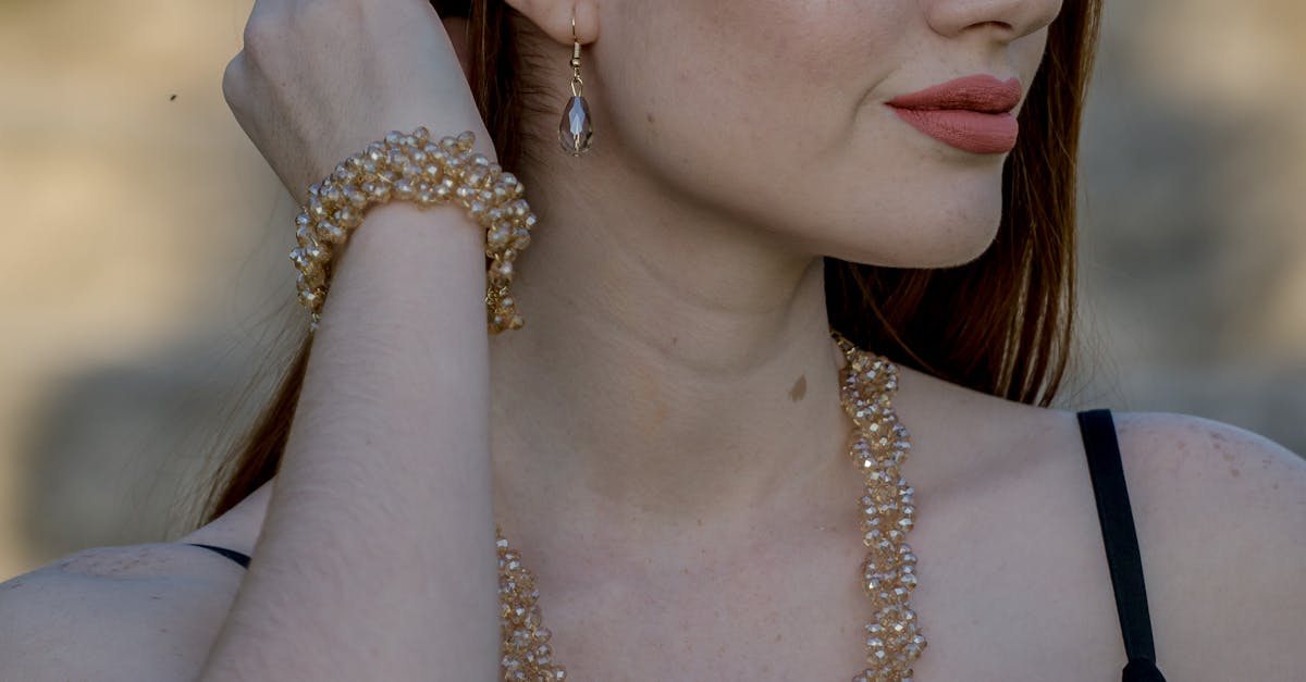 Amethyst Earrings Gold Dubai UAE Jewelry